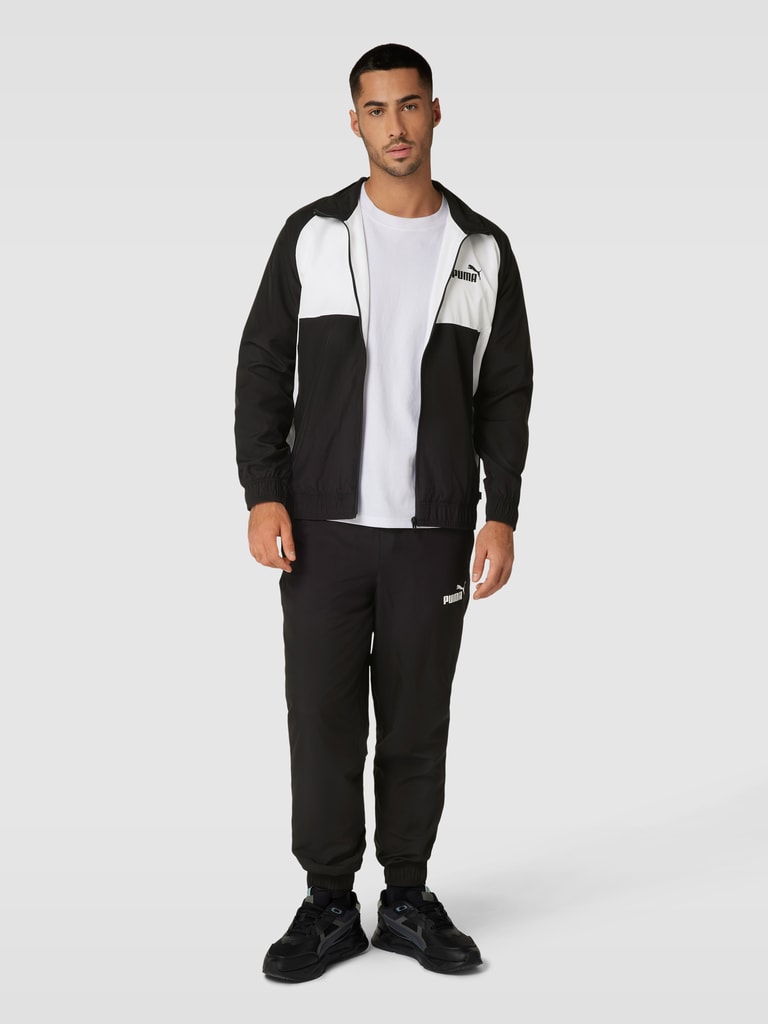 PUMA Performance Trainingsanzug mit Colour-Blocking-Design (black ...