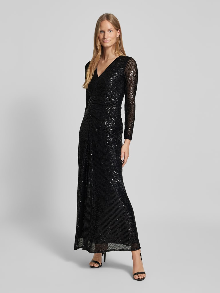 Adrianna Papell Avondjurk met pailletten in offwhite online kopen | P&C