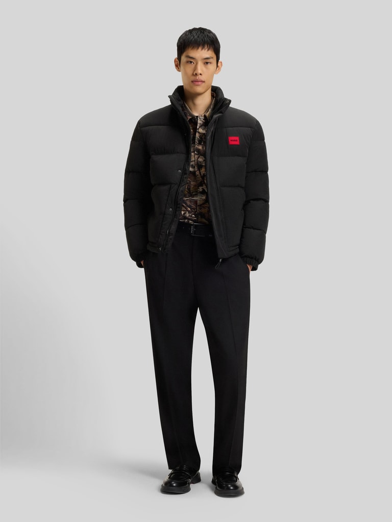 HUGO Regular Fit Steppjacke mit Stehkragen Modell 'BALTO2541