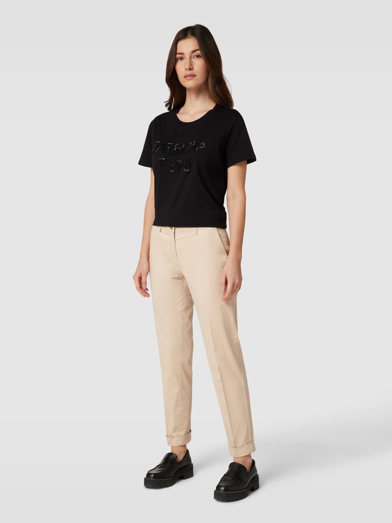 Pantaloni Chino Donna BRAX Style Maron - Cotone Mix, Taglio Slim, Vita Comoda