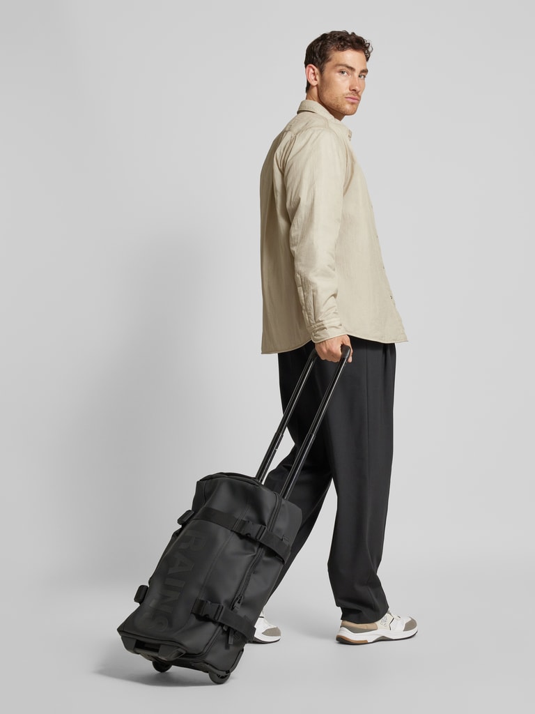 Model Label Troly Rains Trolley mit Label-Print Modell 'Texel' (black) online kaufen