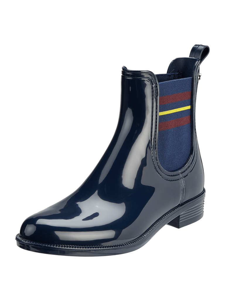 Tommy Hilfiger Chelsea Boots aus Gummi (marineblau) online kaufen