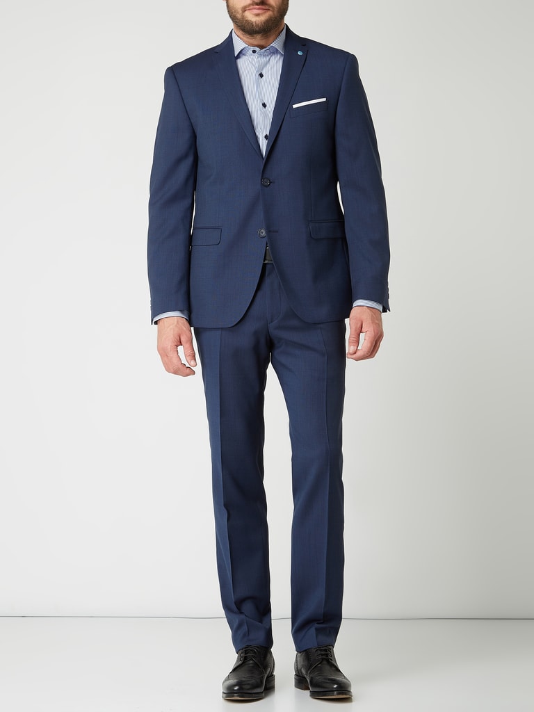 PJ PAUL JONES Herren Sakko Regular Fit - Business Blazer Mit 2 Knöpfen