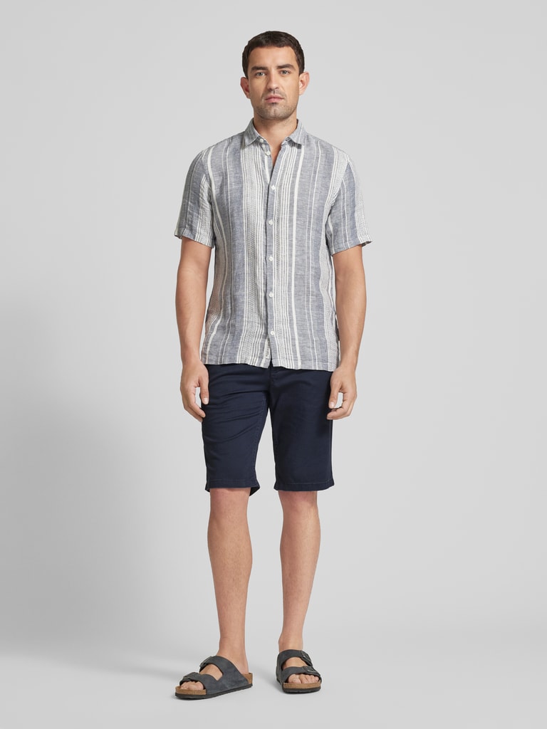 Tom Tailor Bermuda Uomo - Regular Fit, Morbido Cotone, Lunghezza 26cm, Ideale Per L'Estate - 5