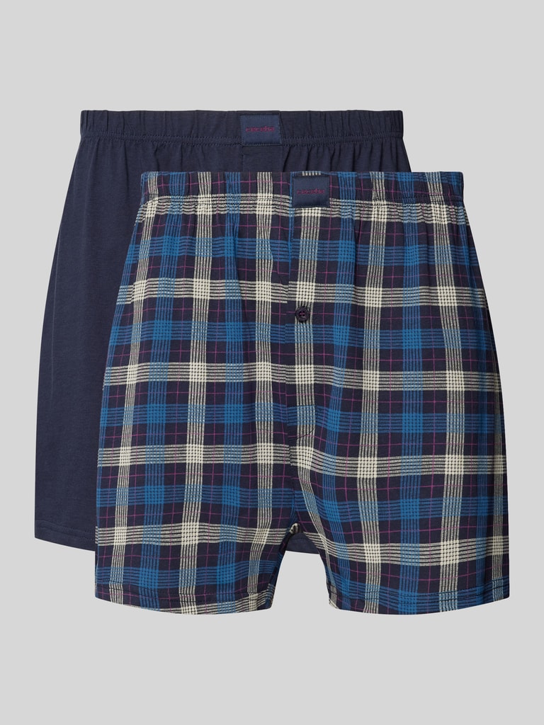 Ceceba Plus PLUS SIZE boxershort met labeldetail in een set van 2 stuks ...