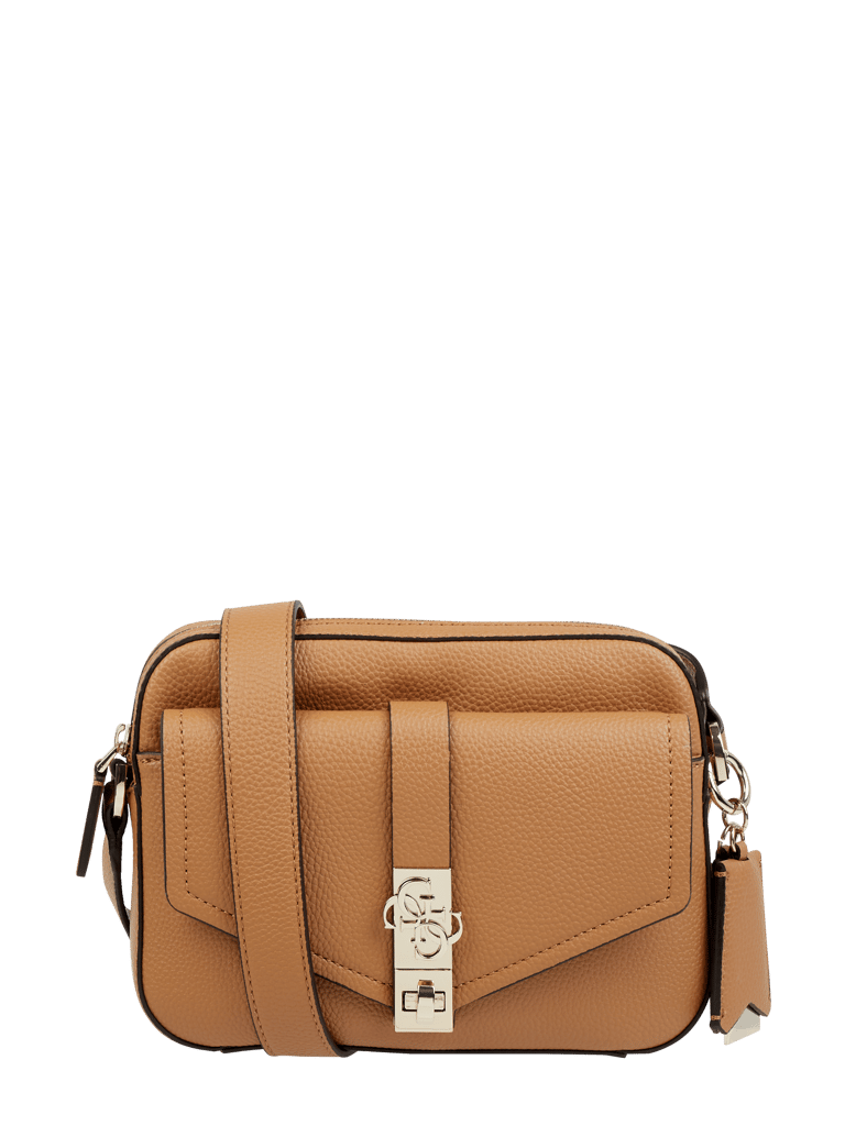 Guess Crossbody Bag in LederOptik (cognac) online kaufen