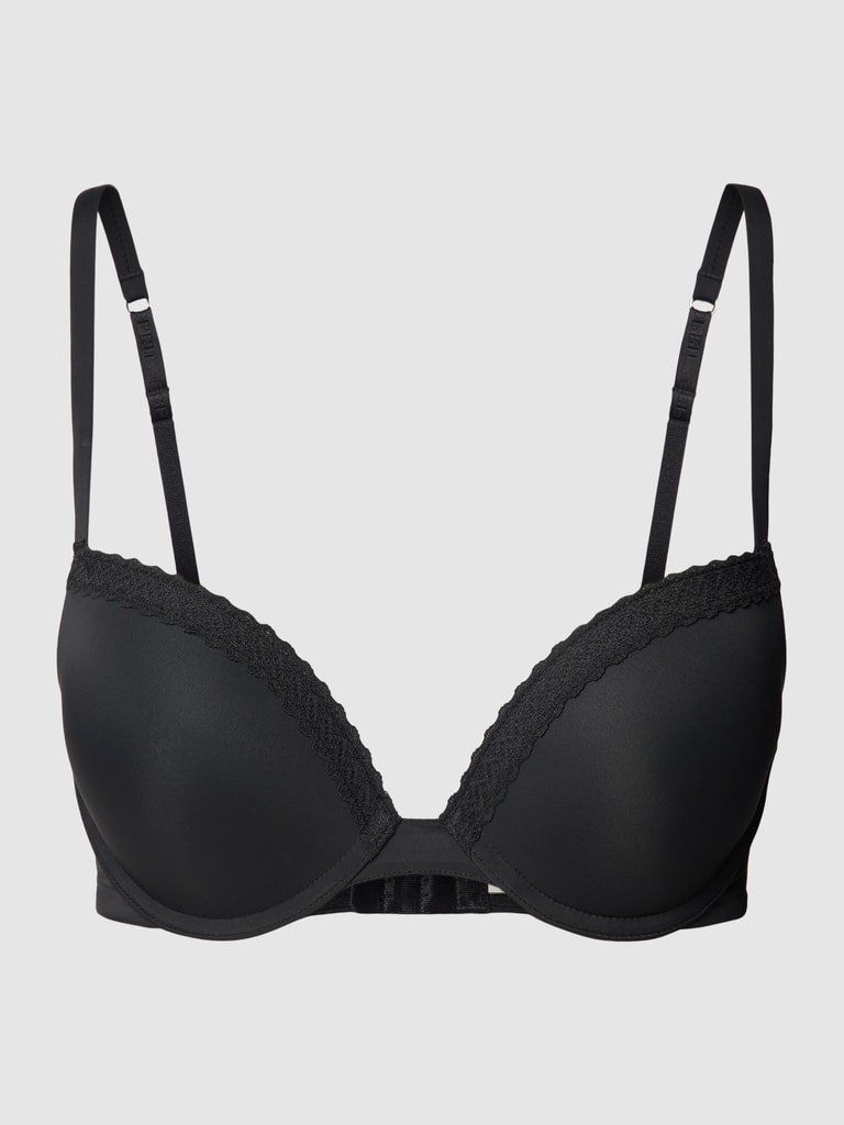 EspritSchalen-BH mit Spitze in schwarz