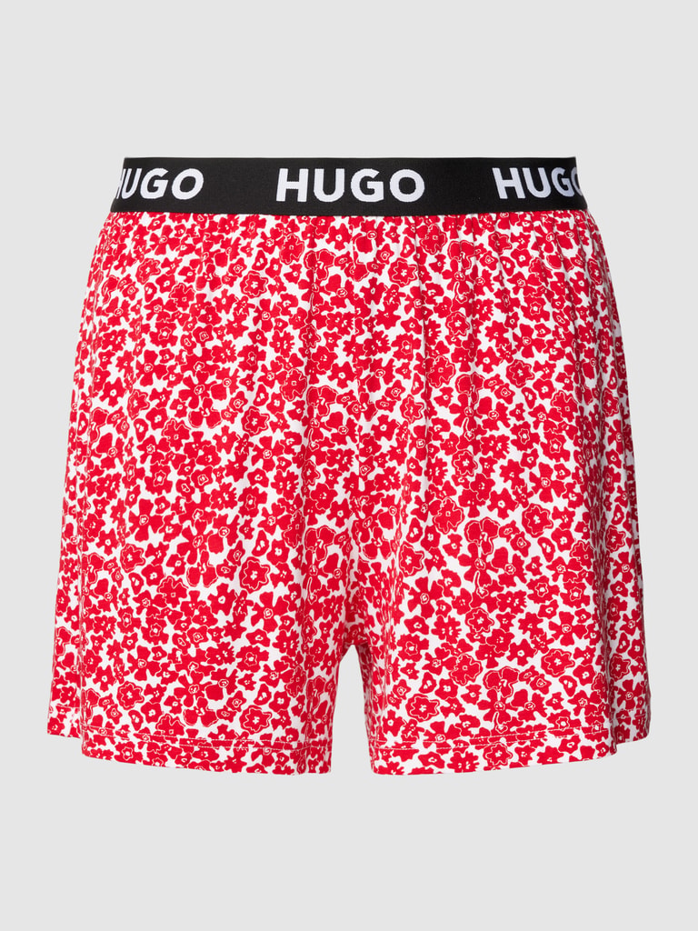 PrinStory Korte pyjamabroek voor heren, elastische taille