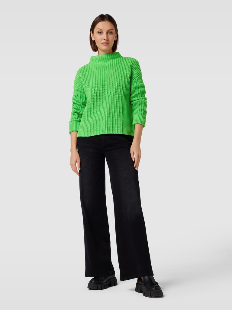 Selected Femme Gebreide pullover met turtleneck, model 'SELMA' in