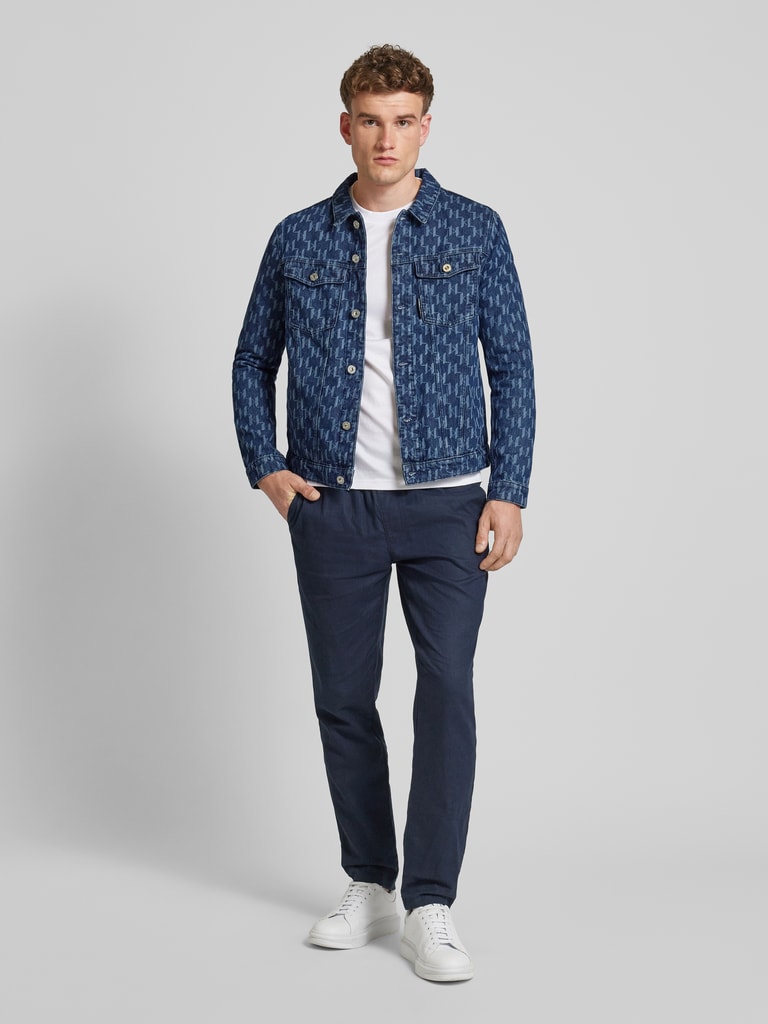 Karl Lagerfeld Jeans Jas - black/zwart