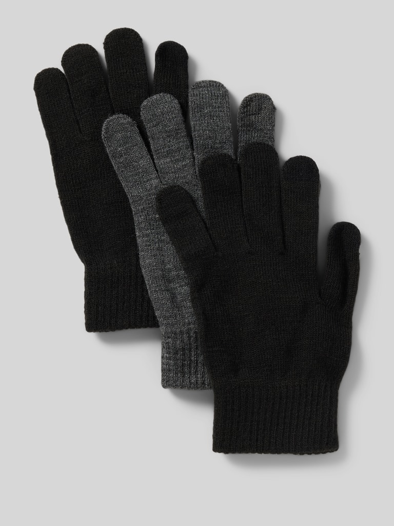 WE Fashion Handschoenen - black/zwart