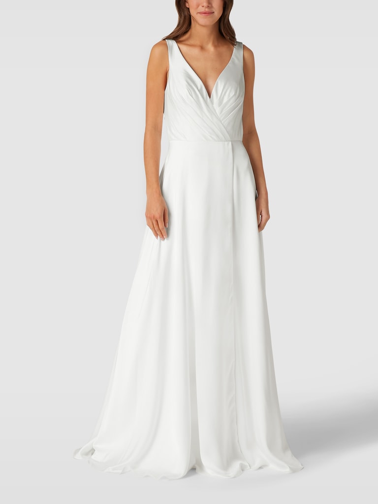 LUXUAR FASHION Brautkleid Mit Gelegten Falten offwhite Online Kaufen luxuar-fashion-brautkleid-mit-gelegten-falten-offwhite-online-kaufen