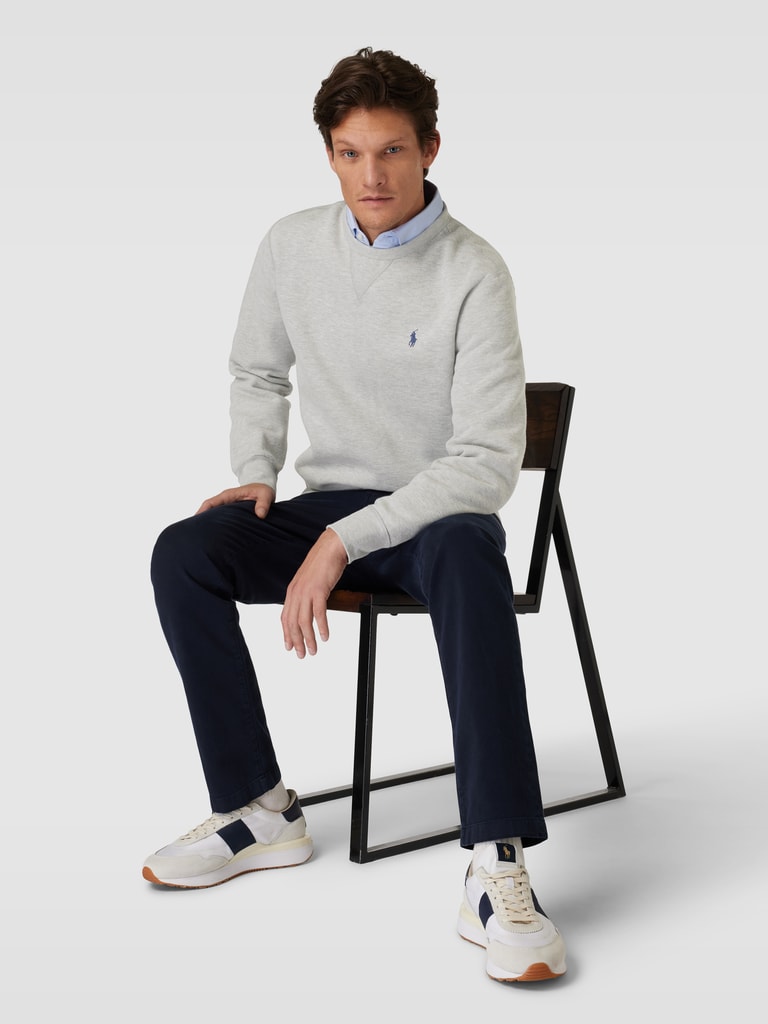 POLO Ralph Lauren sweater met logo lt sport heather | wehkamp