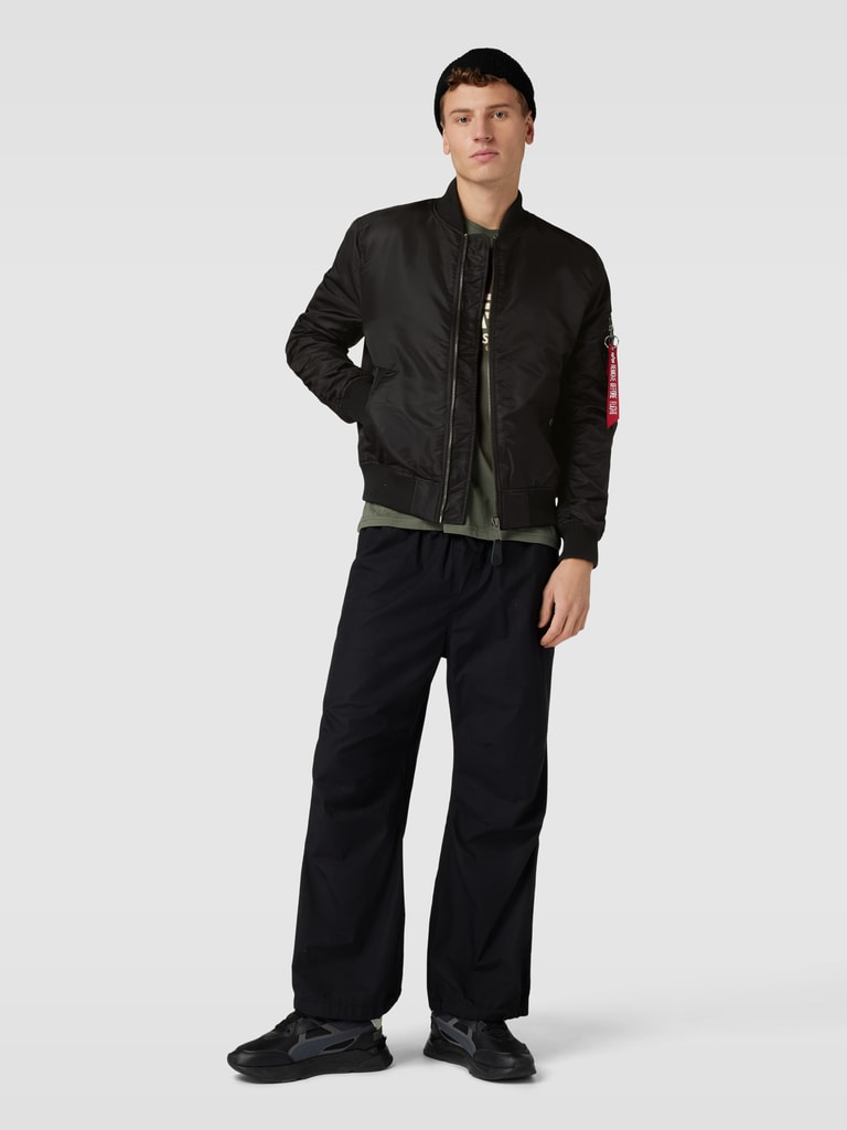 alpha industries bomberjacke petrol