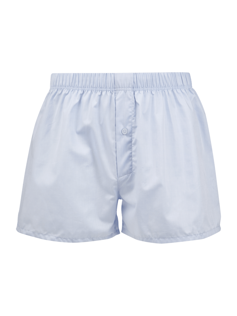 Hanro Boxershorts Met All Over Motief In Lichtblauw Online Kopen P C