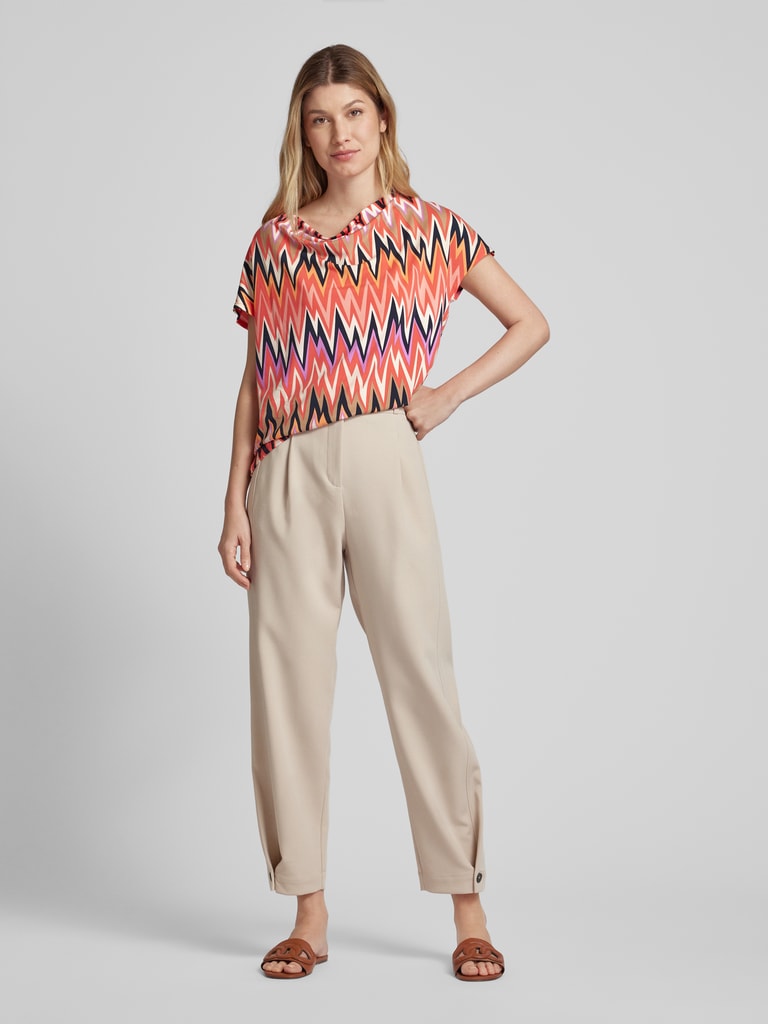 Betty Barclay Blouseshirt met zigzagmotief in rood online kopen | P&C