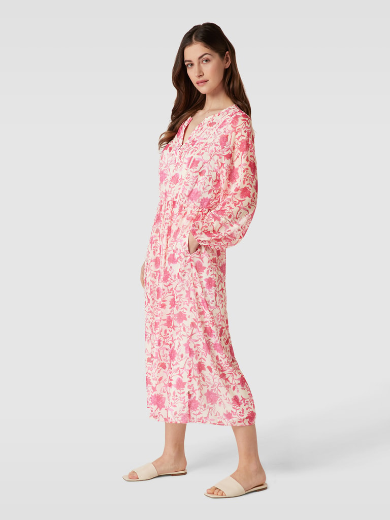 ROBE LÉGÈRE Midikleid mit Allover-Muster (pink) online kaufen