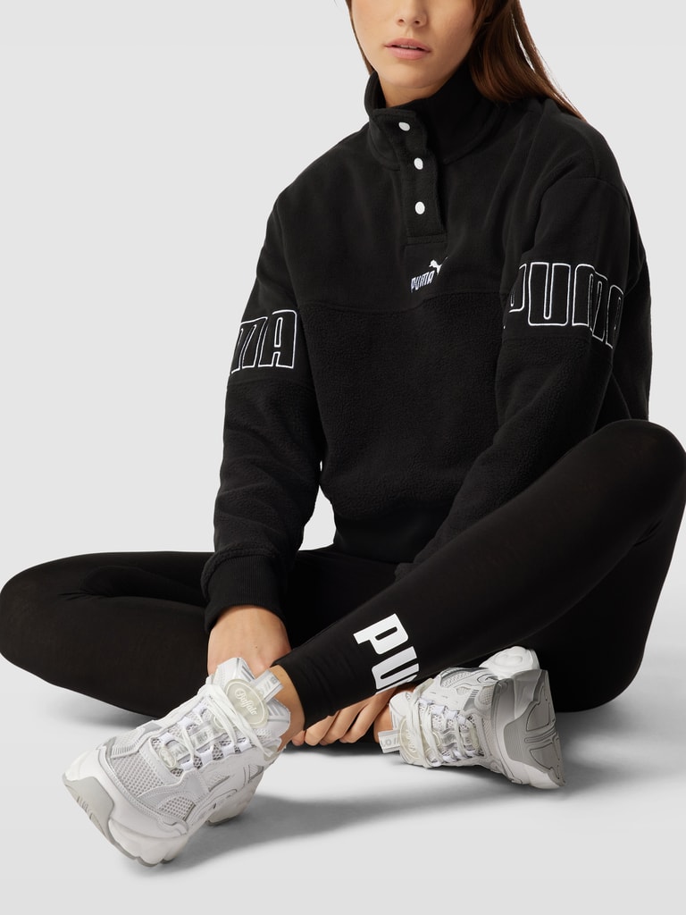 Puma Sweatshirt mit Stehkragen Modell 'Winterized' (black) online kaufen