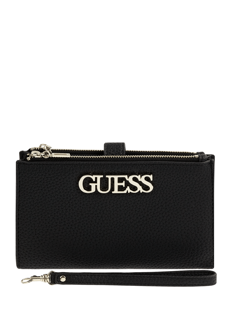 Guess Clutch mit LogoApplikation (schwarz) online kaufen