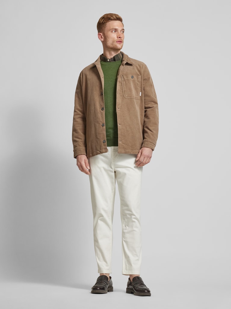 Strickpullover Aus 100% Reiner Wolle - Klassischer Wollpulli Mit Raglanärmeln