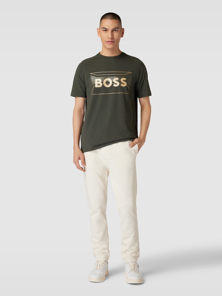 BOSS -  Spray T Shirt - Green main image 1