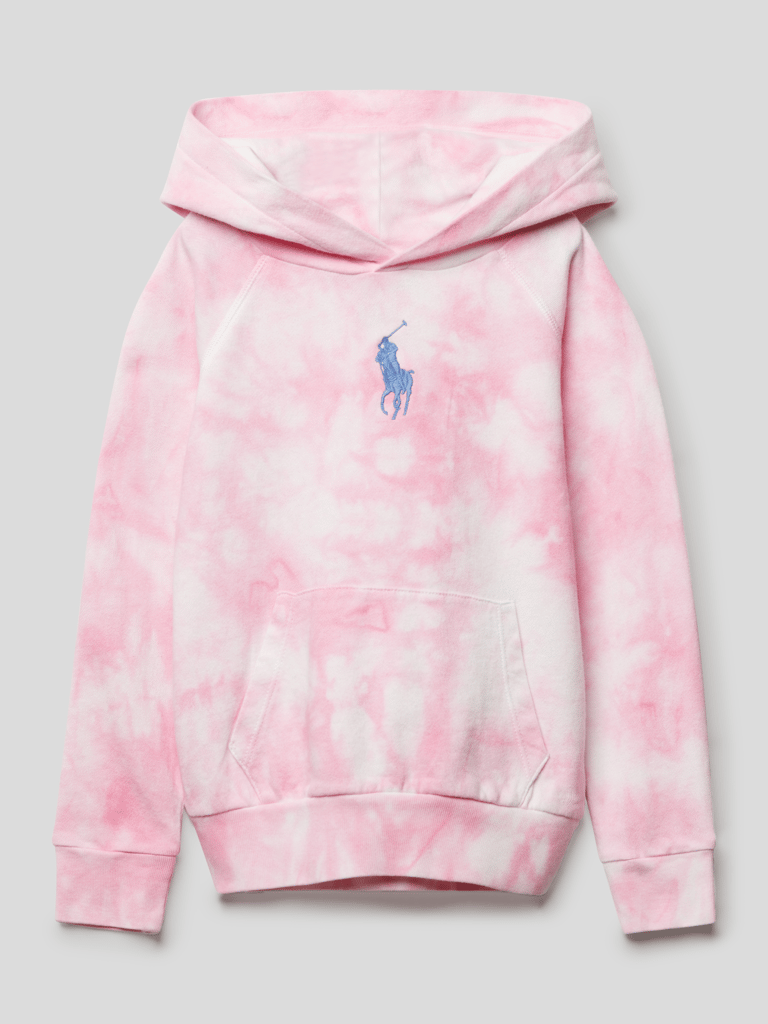 Polo Ralph Lauren Kids Hoodie mit Label-Stitching (pink) online kaufen