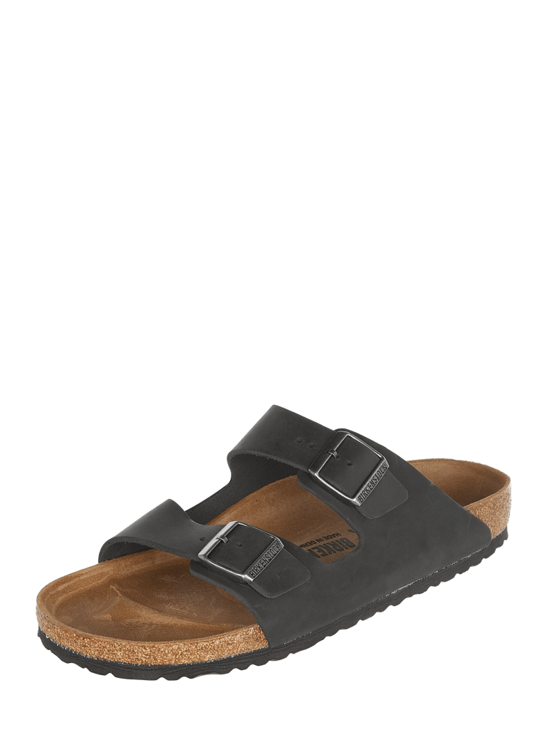 Birkenstock Sandalen Arizona BS aus Leder black online kaufen