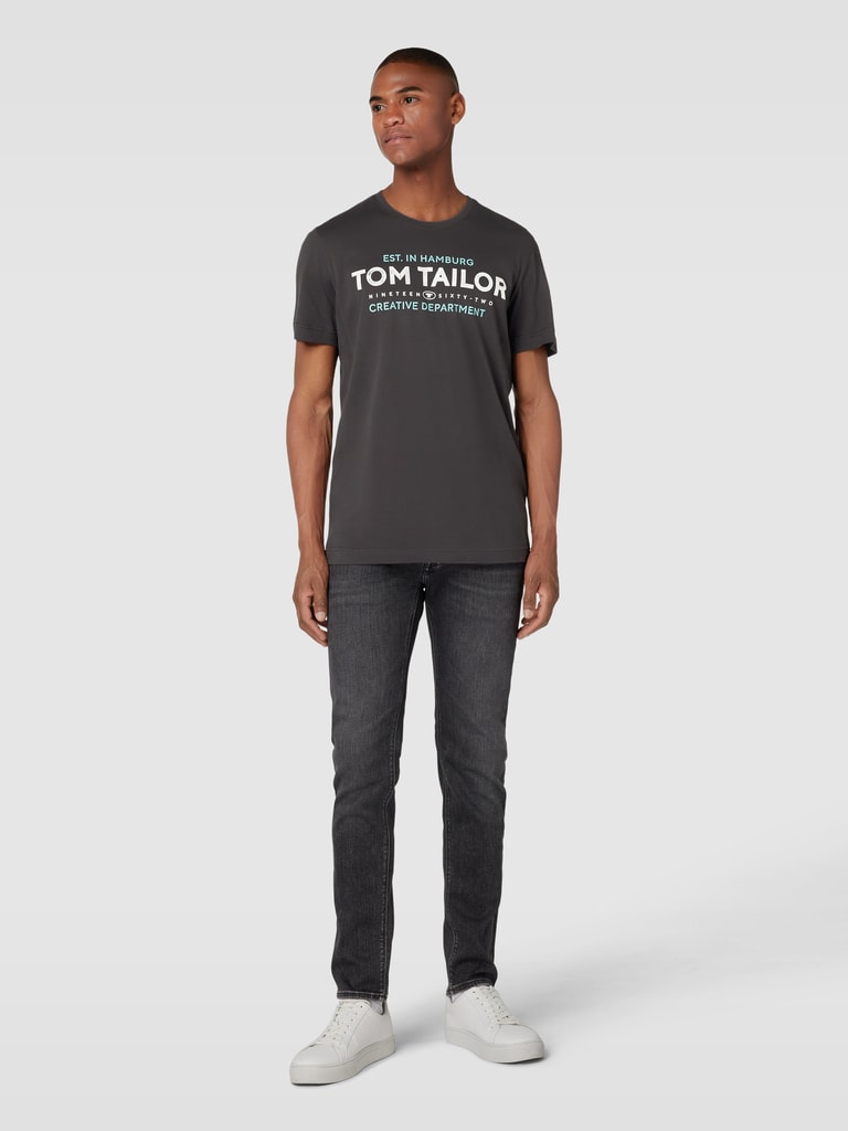 TOM TAILOR Maglietta A Maniche Corte Con Logo Per Bambini E Ragazzi