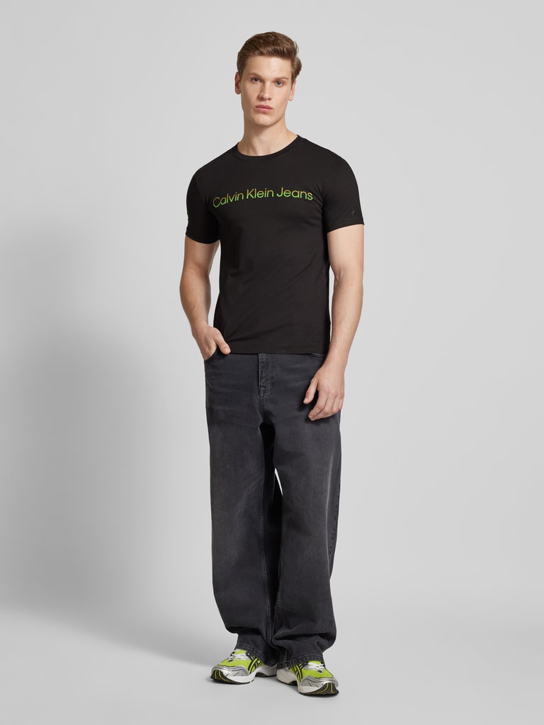 Calvin Klein Jeans Multicolor Cotton T-Shirt