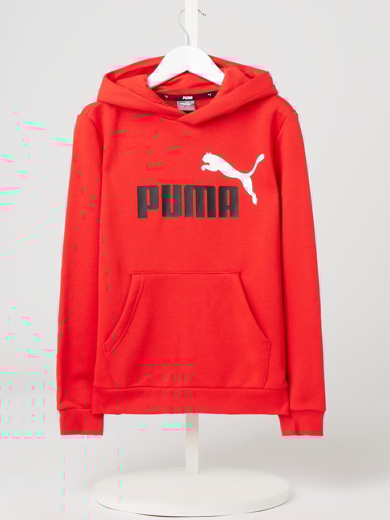 Puma Regular Fit Hoodie mit Logo-Print (rot) online kaufen