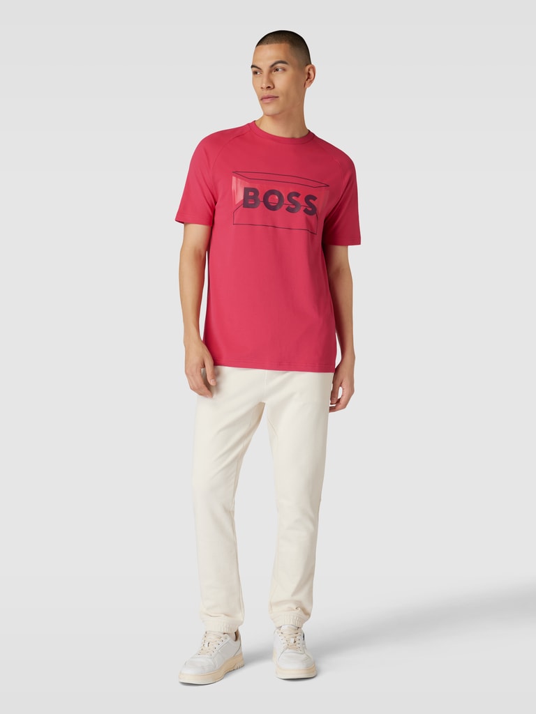 BOSS -  Spray T Shirt - Green