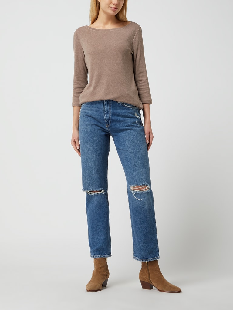 Montego Shirt mit 3/4-Arm (taupe melange) online kaufen