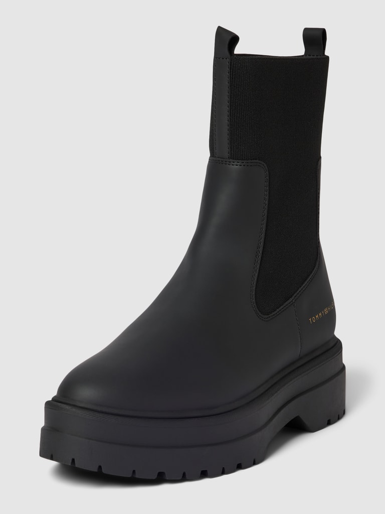 Tommy Hilfiger Women's Lila 2 Closed Toe Knee High Fashion Boots Black Size 5M