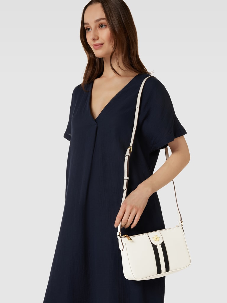 DKNY Damen Carol Demi Umhängetasche – Aus Saffiano Leder, Mit Verstellbarem Riemen, Elegant & Kompakt
