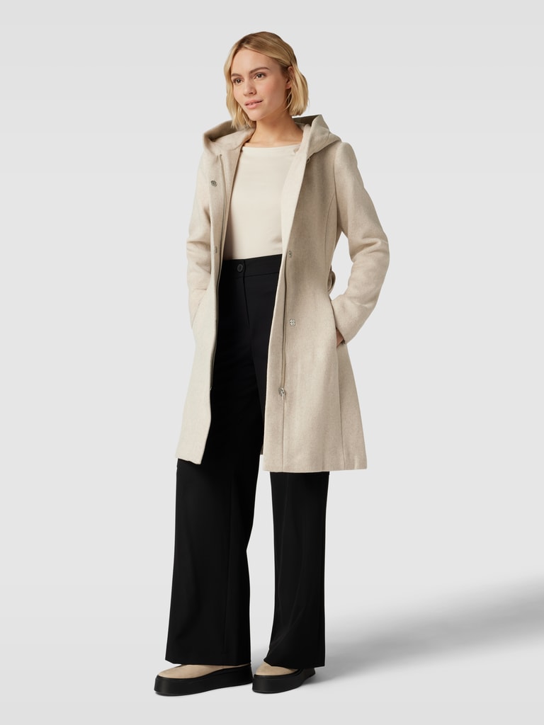 Kurzmantel Esprit Sommermantel Damen Damen Mantel Grau Wolle Damen