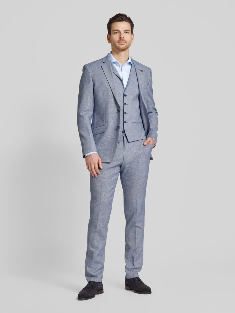 Gilets blauw Profuomo