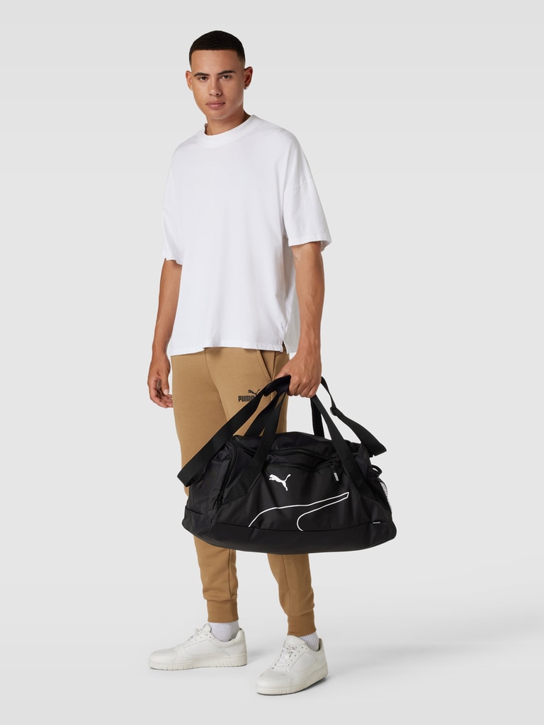 PUMA Sporttasche mit Label-Details (black) online kaufen