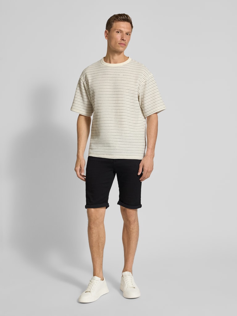 Mac Jeans Jog'N Short bermuda blauw katoen | Spierings Herenmode
