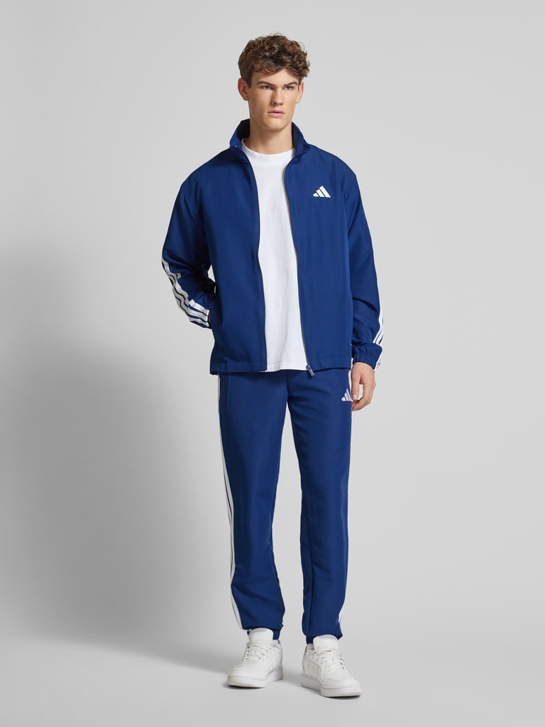adidas Sportswear Trainingsanzug mit Logo-Stitching (dunkelblau