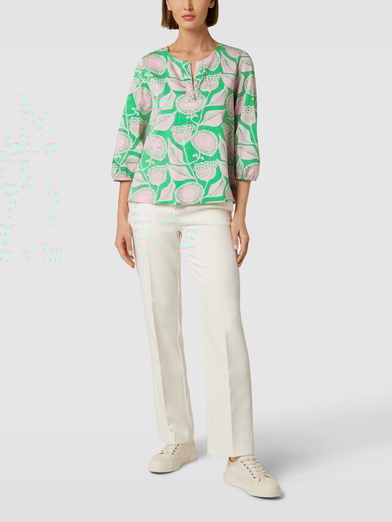 Cinque Bluse mit Allover-Muster Modell 'CITHALO' (grün) online kaufen