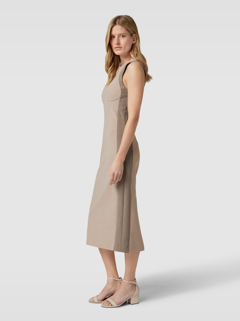 Robe drapée en soie violette – Maison Lou