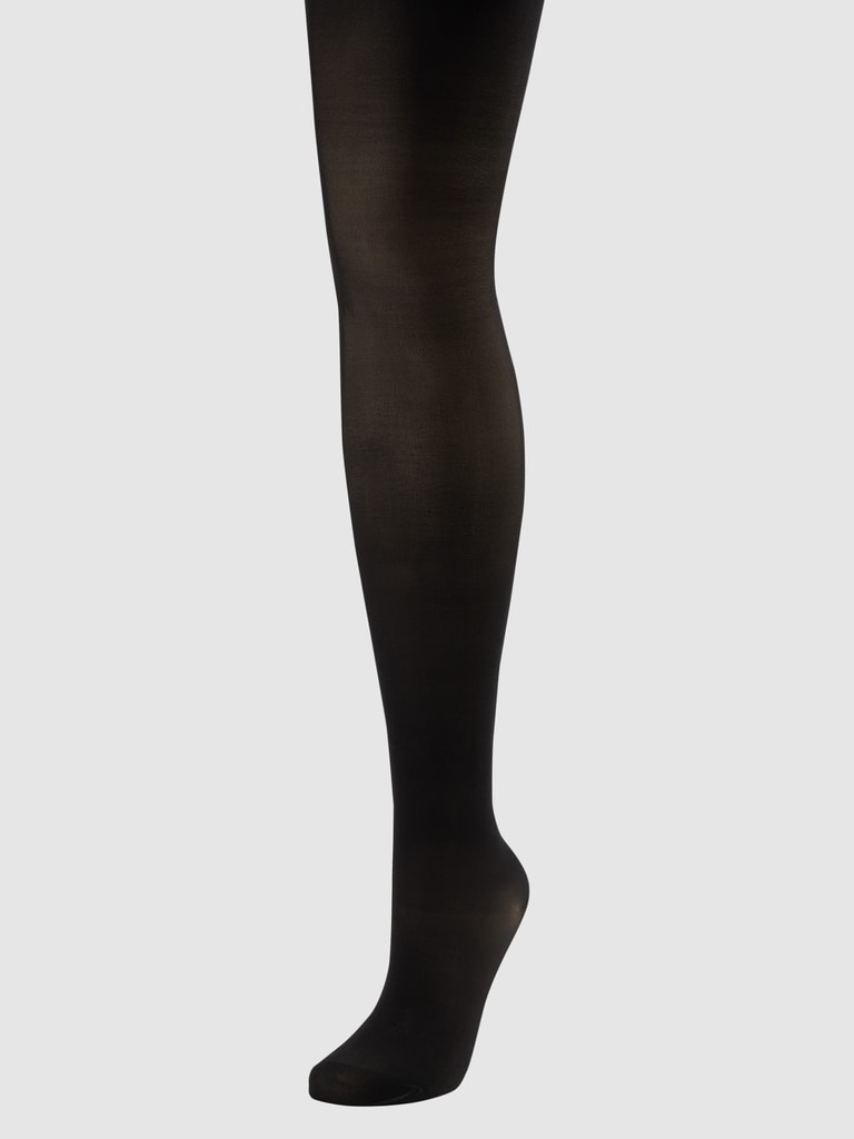 FALKE donna Dot Bicolor 15 DEN collant velati transparenti opachi cintura senza pressione sulla vita punta rinforzata con cucitura morbida motivo fantasia a pois filo sottile morbido 1 pezzo