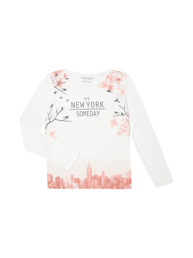 Salt And Pepper Jungen Longsleeve - Baustellen Print Aus Baumwolle