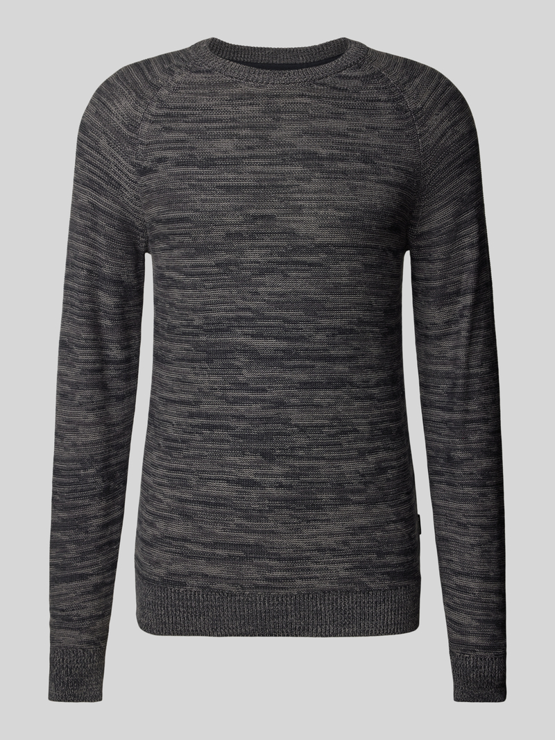 Blend Gebreide pullover met labeldetail