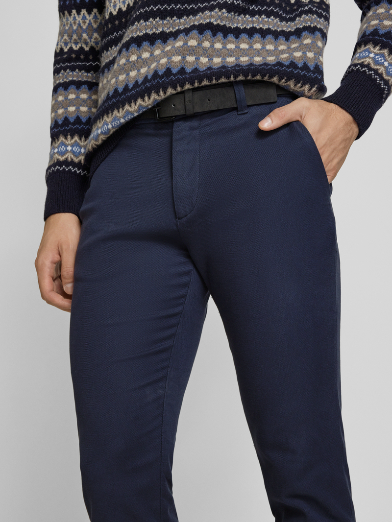 Tom Tailor Slim leg chino met riem