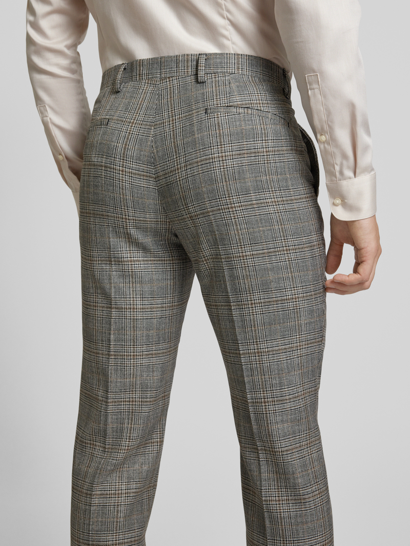 Roy Robson Stoffen broek met Franse steekzakken