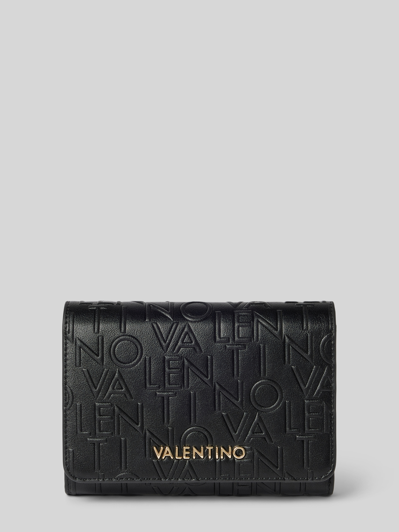 VALENTINO BAGS Portemonnee met label- en structuurmotief