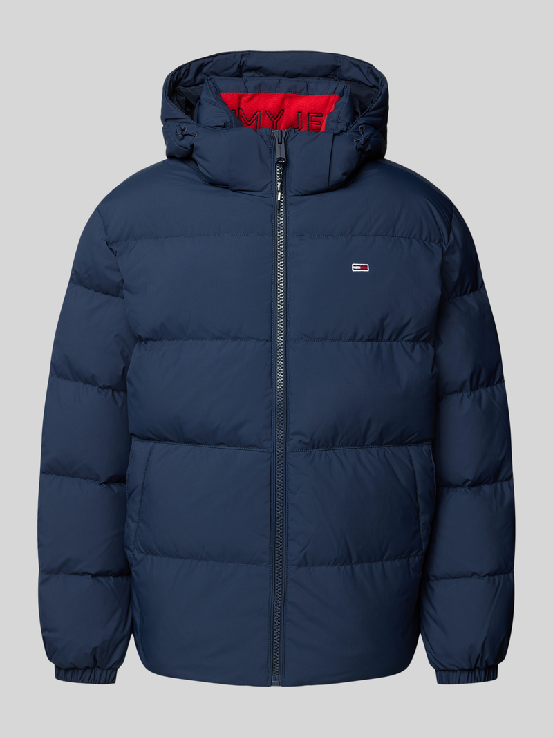 Tommy Jeans Regular fit donsjack met veren