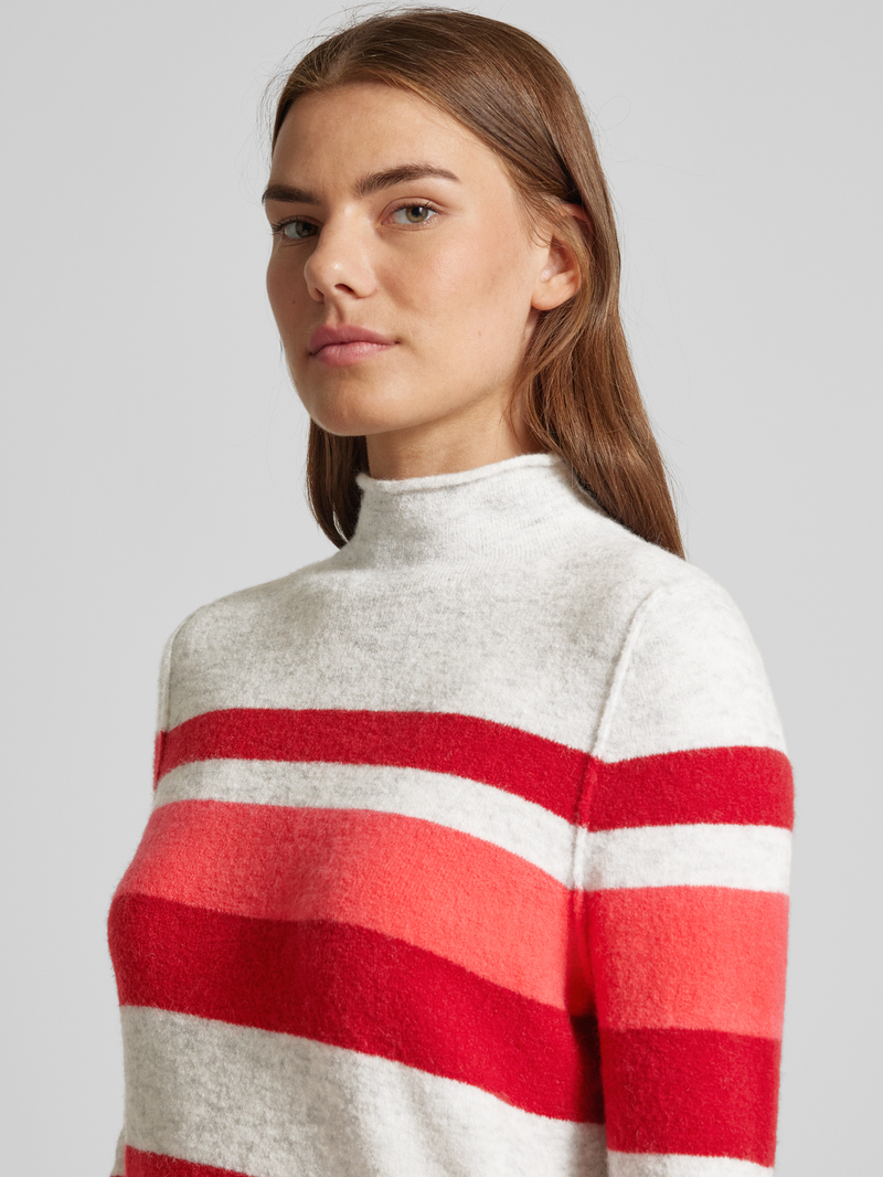 BRAX Gebreide pullover met opstaande kraag model 'LEE'