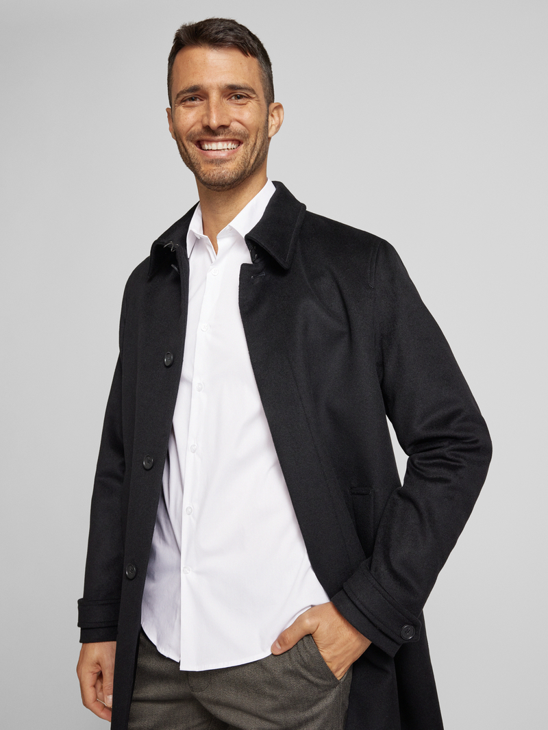 lindbergh Slim fit vrijetijdsoverhemd met kentkraag